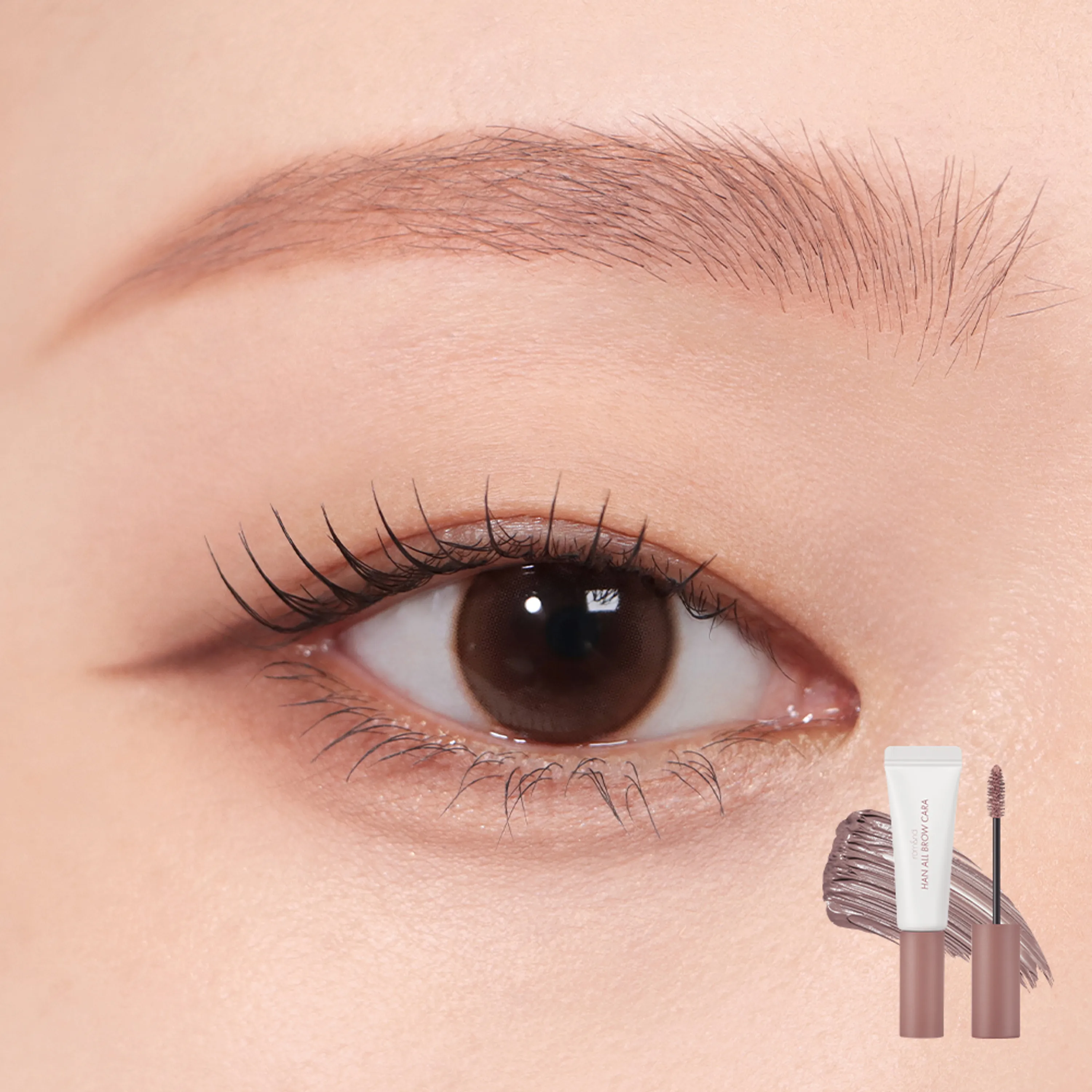 ROMAND Han All Brow Cara  روماند مسكارا تثبيت حواجب ملونة